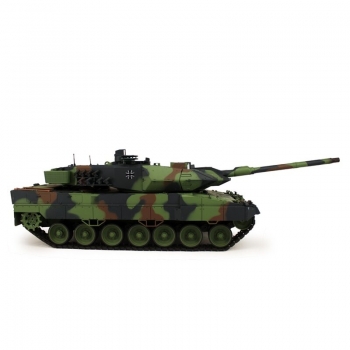 Leopard 2 A6 PRO Version Torro Edition 2,4 GHz R&S Metallgetriebe Metallschwingarme Metall-Treib.-/Leiträder Metallketten BB+IR V6.0